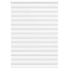 Vidaxl zebra rolgordijn 165x230 cm stofbreedte 160,9cm polyester wit