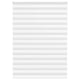 Vidaxl zebra rolgordijn 165x230 cm stofbreedte 160,9cm polyester wit