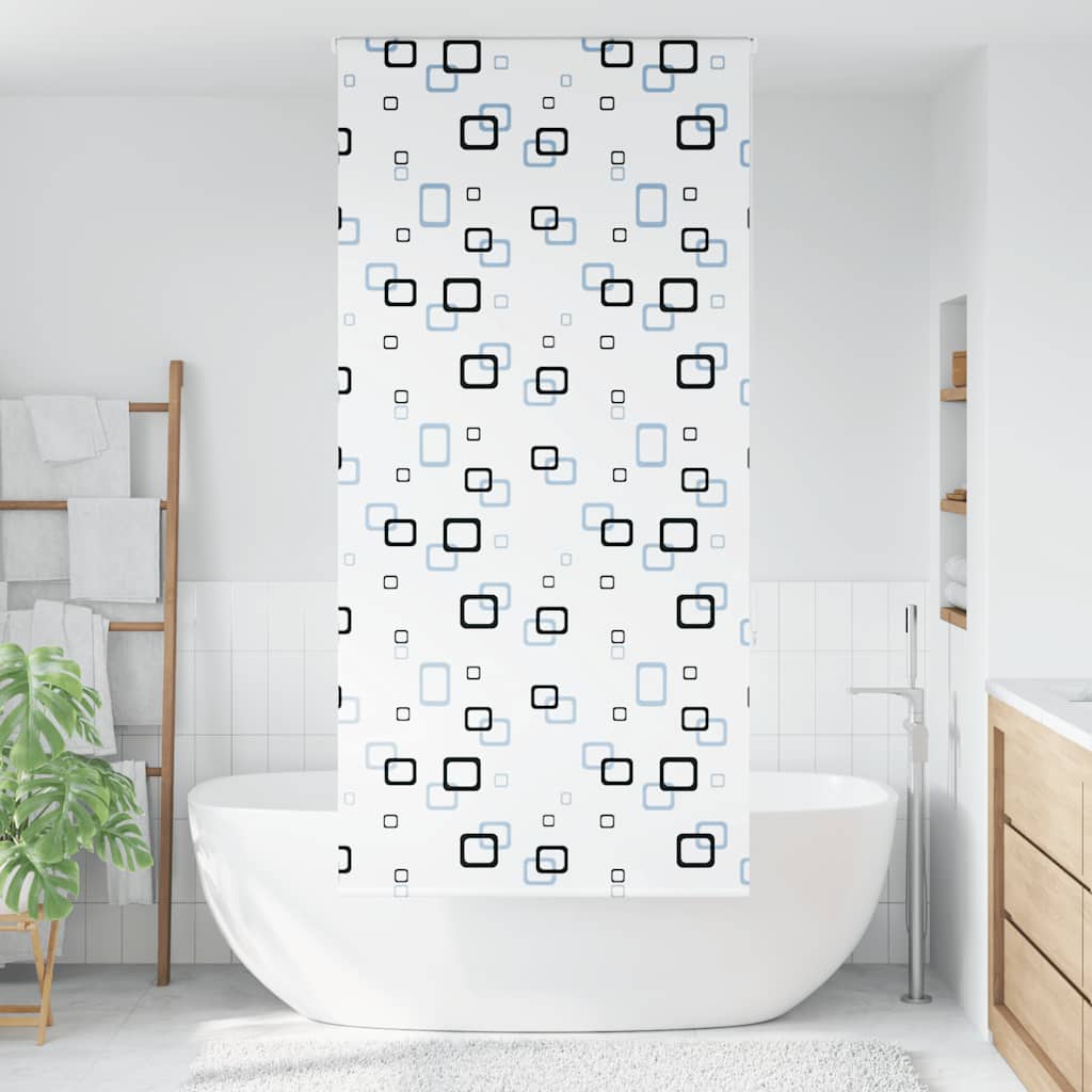 Vidaxl doucherolgordijn 90x240 cm stofbreedte 86 cm