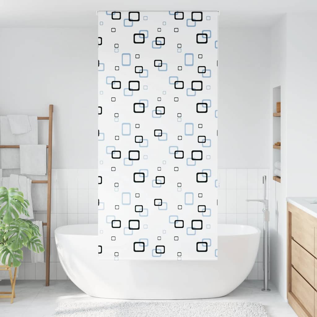 Vidaxl doucherolgordijn 100x240 cm stofbreedte 96 cm