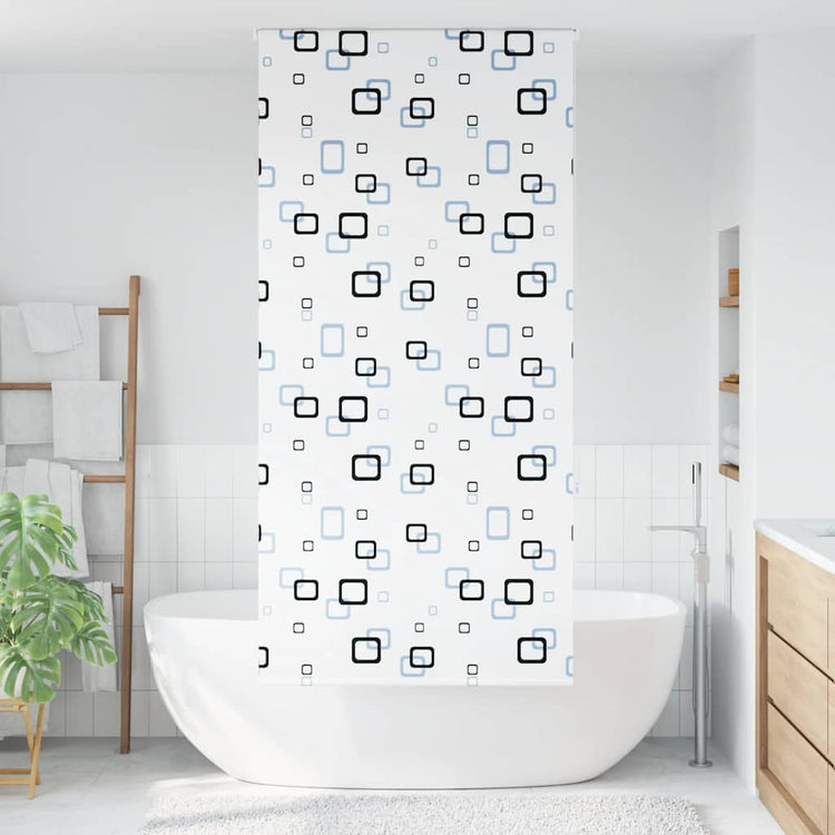 Vidaxl doucherolgordijn 100x240 cm stofbreedte 96 cm