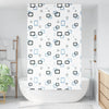 Vidaxl doucherolgordijn 120x240 cm stofbreedte 116 cm