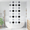 Vidaxl doucherolgordijn 90x240 cm stofbreedte 86 cm