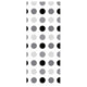 Vidaxl doucherolgordijn 110x240 cm stofbreedte 106 cm