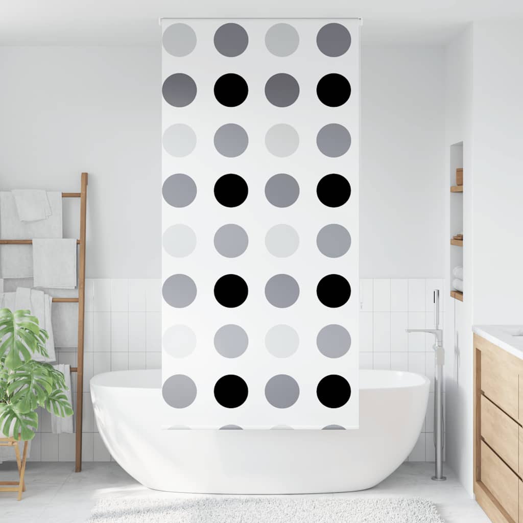 Vidaxl doucherolgordijn 110x240 cm stofbreedte 106 cm