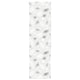 Vidaxl doucherolgordijn 80x240 cm stofbreedte 76 cm