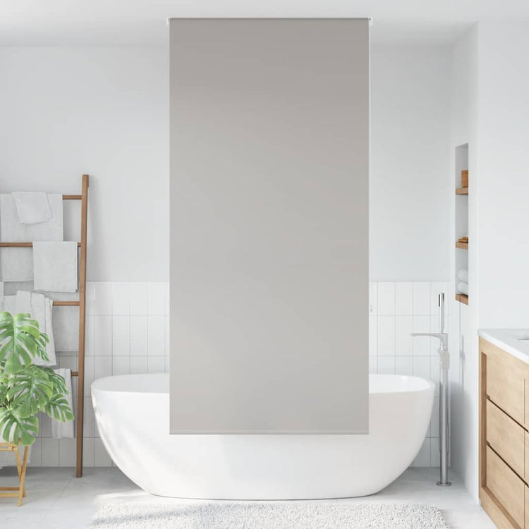 Vidaxl doucherolgordijn 90x240 cm stofbreedte 86 cm