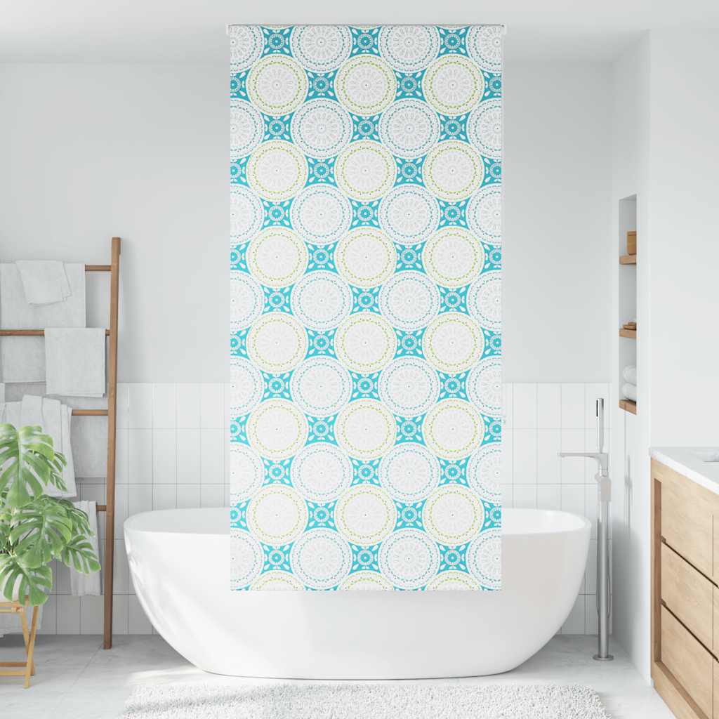Vidaxl doucherolgordijn 100x240 cm stofbreedte 96 cm