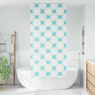 Vidaxl doucherolgordijn 100x240 cm stofbreedte 96 cm