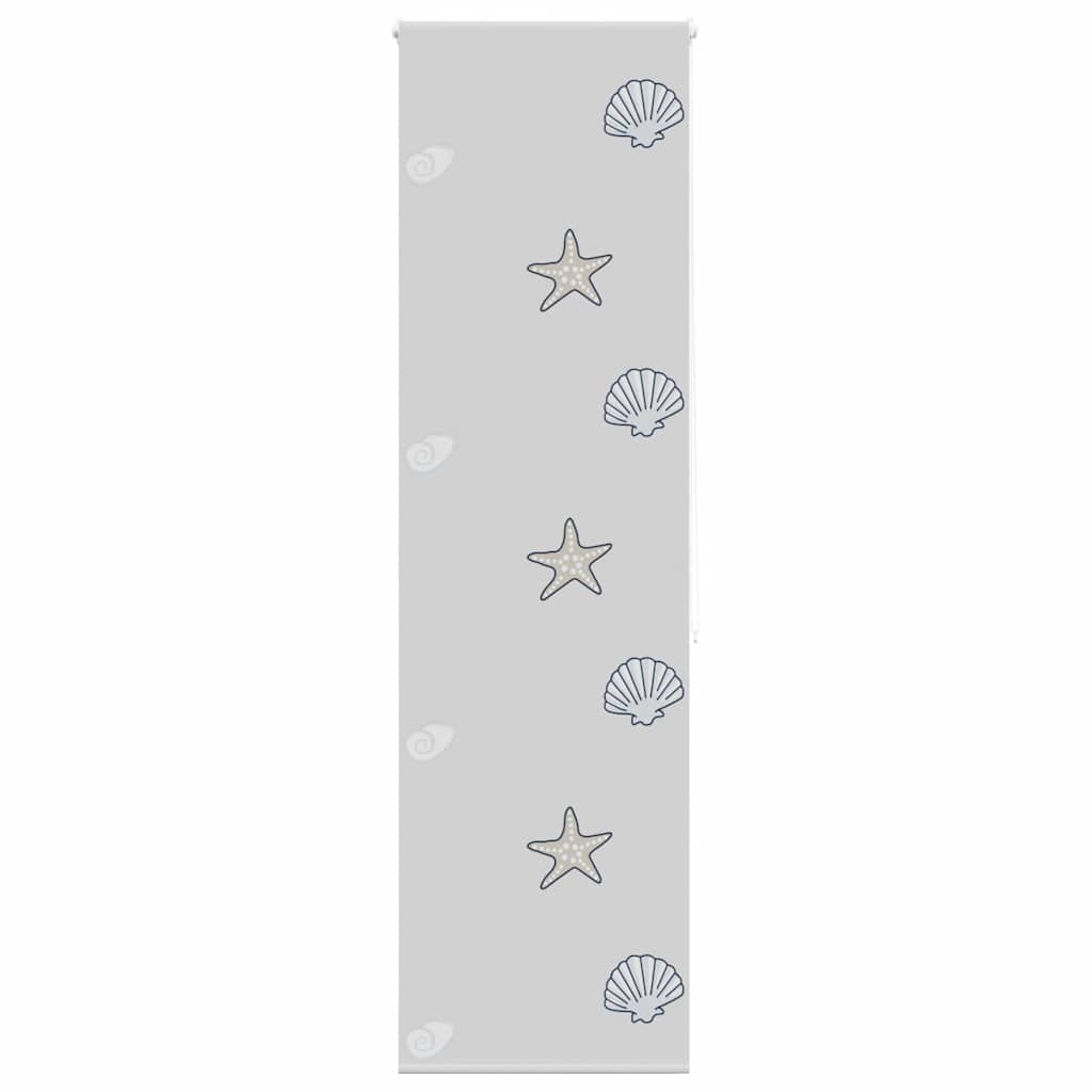 Vidaxl doucherolgordijn 80x240 cm stofbreedte 76 cm