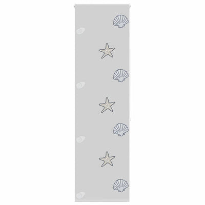 Vidaxl doucherolgordijn 80x240 cm stofbreedte 76 cm