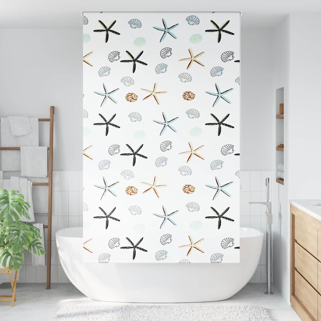 Vidaxl doucherolgordijn 140x240 cm stofbreedte 136 cm