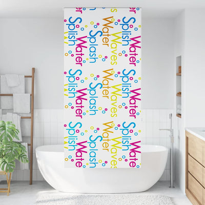Vidaxl doucherolgordijn 100x240 cm stofbreedte 96 cm