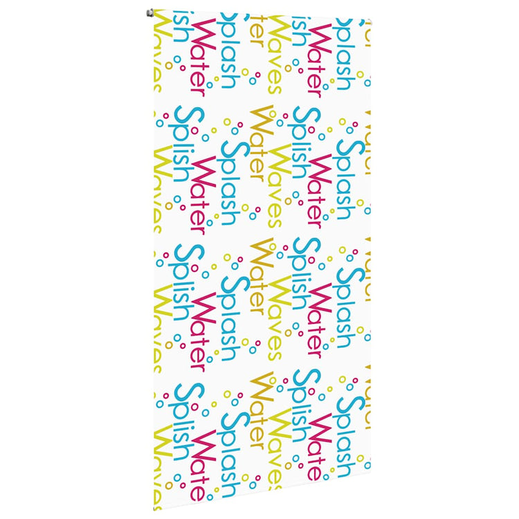 Vidaxl doucherolgordijn 130x240 cm stofbreedte 126 cm