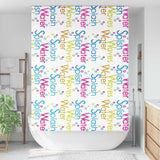 Vidaxl doucherolgordijn 150x240 cm stofbreedte 146 cm - afbeelding 1