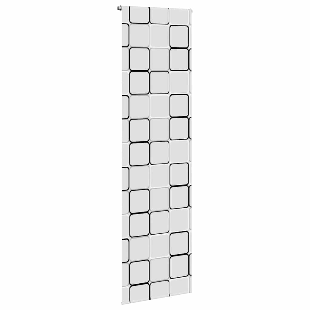 Vidaxl doucherolgordijn 80x240 cm stofbreedte 76 cm