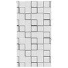 Vidaxl doucherolgordijn 130x240 cm stofbreedte 126 cm