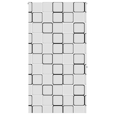 Vidaxl doucherolgordijn 140x240 cm stofbreedte 136 cm