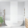 Vidaxl doucherolgordijn 70x240 cm stofbreedte 66 cm
