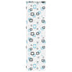 Vidaxl doucherolgordijn met cassette 60x240 cm stofbreedte 56 cm