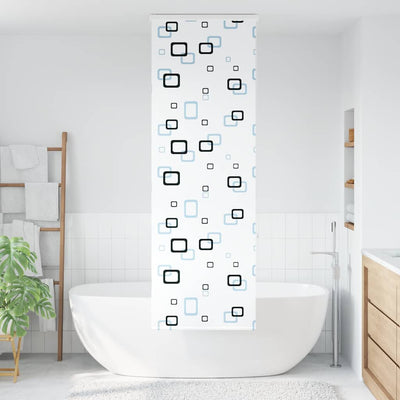 Vidaxl doucherolgordijn met cassette 60x240 cm stofbreedte 56 cm