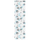 Vidaxl doucherolgordijn met cassette 70x240 cm stofbreedte 66 cm
