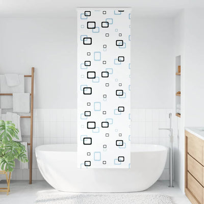 Vidaxl doucherolgordijn met cassette 80x240 cm stofbreedte 76 cm