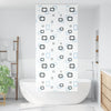 Vidaxl doucherolgordijn met cassette 90x240 cm stofbreedte 86 cm