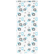 Vidaxl doucherolgordijn met cassette 100x240 cm stofbreedte 96 cm