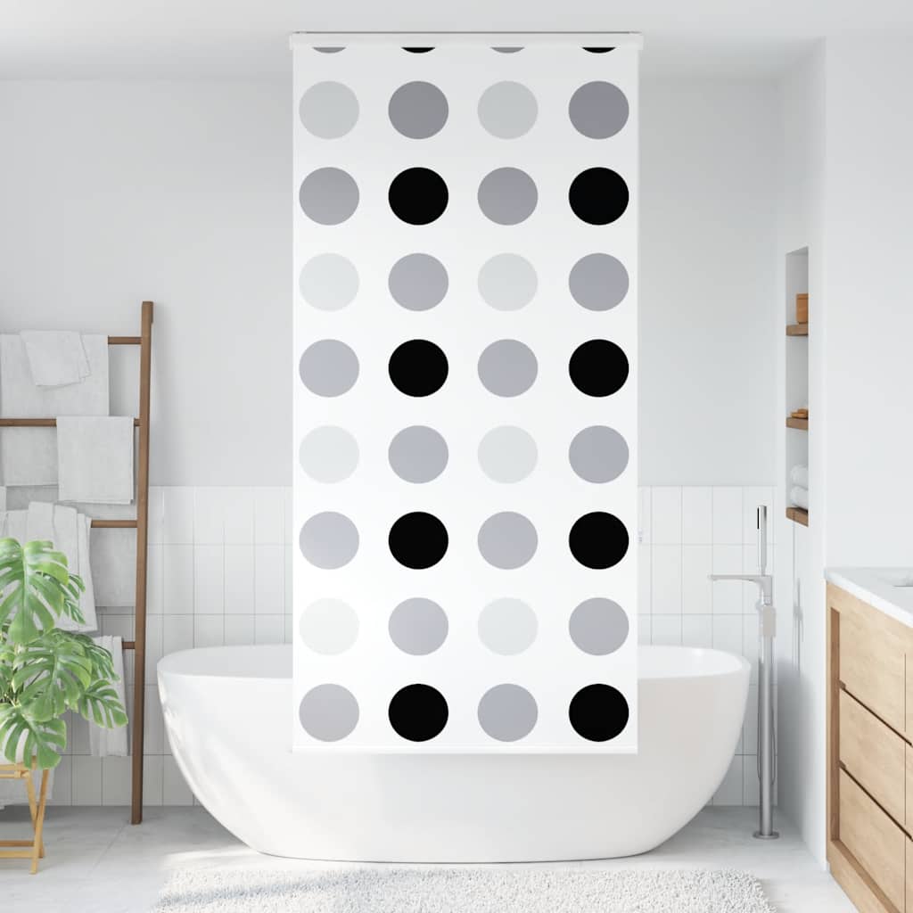 Vidaxl doucherolgordijn met cassette 110x240 cm stofbreedte 106 cm