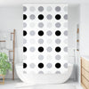 Vidaxl doucherolgordijn met cassette 120x240 cm stofbreedte 116 cm