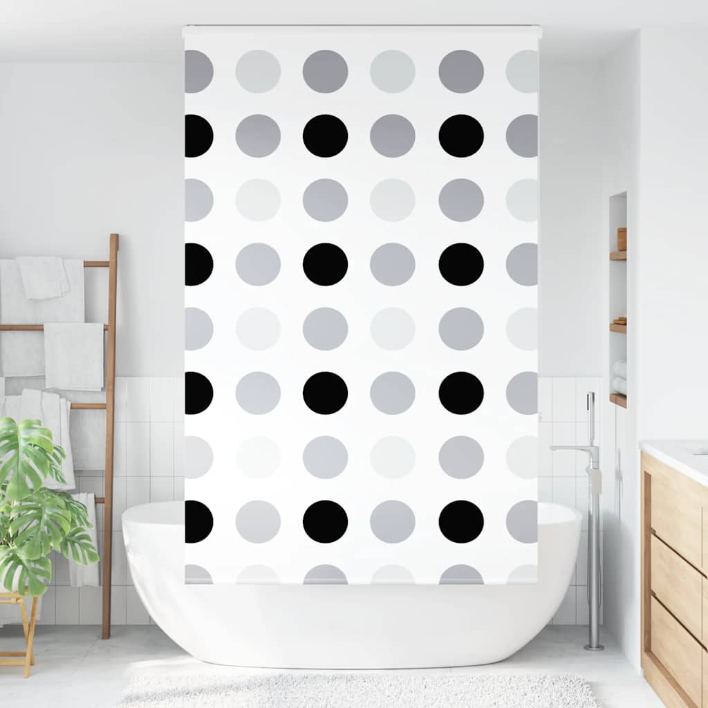 Vidaxl doucherolgordijn met cassette 120x240 cm stofbreedte 116 cm
