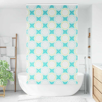 Vidaxl doucherolgordijn met cassette 140x240 cm stofbreedte 136 cm