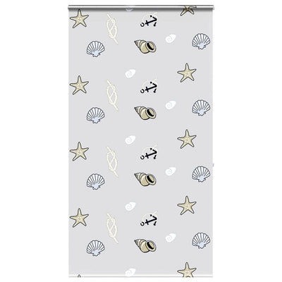 Vidaxl doucherolgordijn met cassette 130x240 cm stofbreedte 126 cm