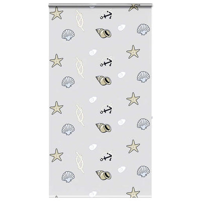 Vidaxl doucherolgordijn met cassette 140x240 cm stofbreedte 136 cm