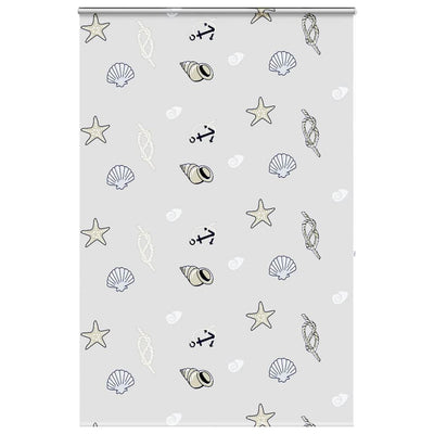 Vidaxl doucherolgordijn met cassette 150x240 cm stofbreedte 146 cm