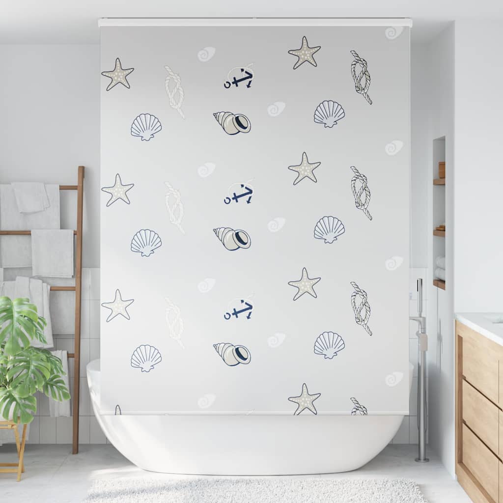 Vidaxl doucherolgordijn met cassette 160x240 cm stofbreedte 156 cm