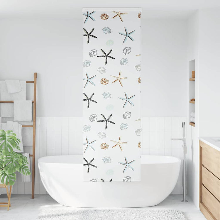 Vidaxl doucherolgordijn met cassette 70x240 cm stofbreedte 66 cm