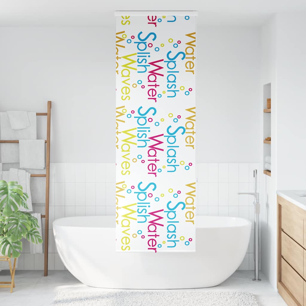 Vidaxl doucherolgordijn met cassette 60x240 cm stofbreedte 56 cm