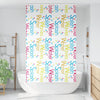 Vidaxl doucherolgordijn met cassette 120x240 cm stofbreedte 116 cm