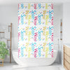 Vidaxl doucherolgordijn met cassette 130x240 cm stofbreedte 126 cm
