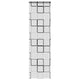 Vidaxl doucherolgordijn met cassette 70x240 cm stofbreedte 66 cm