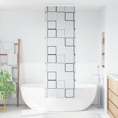 Vidaxl doucherolgordijn met cassette 70x240 cm stofbreedte 66 cm