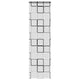 Vidaxl doucherolgordijn met cassette 80x240 cm stofbreedte 76 cm