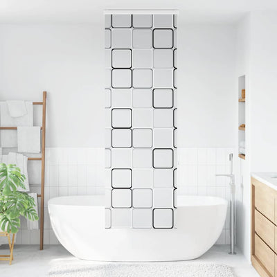 Vidaxl doucherolgordijn met cassette 80x240 cm stofbreedte 76 cm