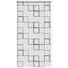 Vidaxl doucherolgordijn met cassette 120x240 cm stofbreedte 116 cm