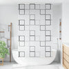 Vidaxl doucherolgordijn met cassette 120x240 cm stofbreedte 116 cm