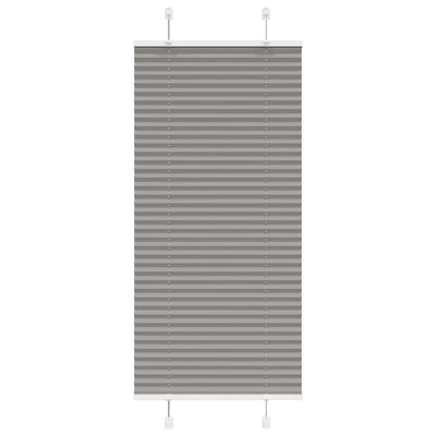 Vidaxl plissé rolgordijn 60x100 cm stofbreedte 59,4 cm antraciet
