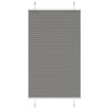 Vidaxl plissé rolgordijn 75x100 cm stofbreedte 74,4 cm antraciet