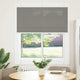 Vidaxl plissé rolgordijn 120x100 cm stofbreedte 119,4 cm antraciet